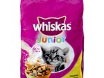 Sausas kačiukų ėdalas WHISKAS Junior, su vištiena ir daržovėmis, 300g