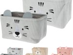 Krepšelis daiktų laikymui KIDS, 3 skirtingos sp., 30 x 20 x 16 cm 