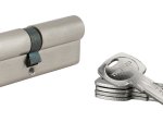 Spynos cilindras SERRUPRIX Tiger 6, 5 raktai, žalvarinis, nikeliuotas, 45x35 mm, 216623