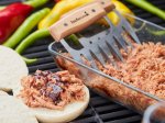 Griliaus įrankis BARBECOOK, žnyplės mėsos plėšymui, nerūdijančio plieno ir medienos, 2 vnt., 11 cm