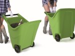 Sodo karutis LOAD&GO II, plastikinis, talpa 85 l