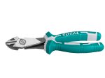 Šoninio kirpimo replės TOTAL, sustiprintos, Cr-V, 30% efektyvesnės, 180 mm., THT27716S