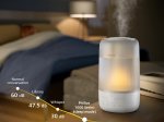 Oro drėkintuvas PHILIPS HU1510/04, 1000 serija, 19 W, bakelio talpa 3l, baltas