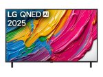 Televizorius LG 55QNED80A3A 55", UHD AI 4K QNED, webOS, Smart TV, juodos sp.