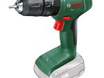 Akumuliatorinis smūg. gręžtuvas BOSCH Green Easy Impact 18V-40, Solo, 18V, maks. sukimo momentas 40 Nm. 13 mm griebtuvas, LED apšvietimas, svoris 1,3 kg, be akumuliatoriaus ir kroviklio