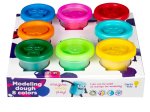 Modelinas GENIO KIDS, plastilinas, 8 spalvos po 50 g