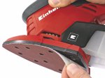Elektrinis delta šlifuoklis EINHELL TE-OS 1320, galia 130 W, šlifavimo popieriaus išmatavimai - 150 x 150 x 100 mm