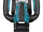 Akumuliatorinės gyvatvorių žirklės MAKITA DUH506Z, 18 V, darbinis plotis 50 cm, bešepetėlinis variklis, svoris 2,8 kg. Be akumuliatorių ir pakrovėjo.