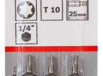 Sukimo antgalis BOSCH Torx, T10/l=25mm 3 vnt.