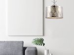 Pakabinamas šviestuvas G.LUX GT-680-1S, 60 W, 1 x E27, D25cm, chomo sp.