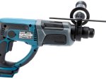 Akumuliatorinis perforatorius MAKITA DHR202Z, 18 V, SDS+, LED, be akumuliatorių ir kroviklio