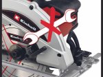 Elektrinis diskinis pjūklas EINHELL TC-CS 1410, galia 1,4 kW, 190 mm diskas