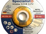 Abrazyvinis metalo šlifavimo diskas SPECIALIST+ (250-21264), 125x 6,4 x 22 mm.