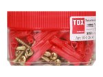 Montavimo rinkinys grindjuost. TOX System Fix Pro, 6/36, 70 vnt.