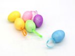 Velykinė dekoracija Kiaušiniai, 6 vnt., įvairių spalvų