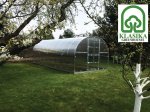 Šiltnamis KLASIKA Arkinis, 24 m2, su pamatu ir 6 mm polikarbonatine danga, 3 x 8 m, arkos formos