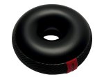 Durų atrama WALTECO Doornut, Ø106 x 42 mm, 0,83 kg, juodos sp.