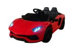 Vaikiškas elektromobilis, 12V 7A, spl. raudona, 1280x700x470 mm, EC214