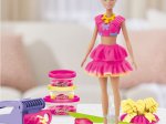 Plastilino žaidimų rinkinys PLAY-DOH Barbie, „Raukinukai ir kaspinėliai“