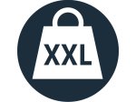 Vonios kėdė RIDDER Zac Xxl, 56,5 x 39,5 x 59 cm, juoda, PU black, PU / aliuminio rėmas, max.svoris 150 kg., A0221010
