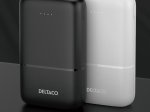 Išorinė baterija DELTACO PB-C1005, 10000 mAh, 2x USB-A, 1x USB-C, baltos sp.