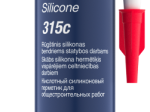 Silikoninis hermetikas PENOSIL Universal Silicone 315C, 280 ml, universalus, baltos spalvos