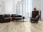 Parketlentės BARLINEK Molti Rustic, 1092 x 207 x 14 mm, 1,580 m2/dėž., uosis, 4 juostų, baltas matinis lakas, BK9-JES4-L05-BIX-K14207-R