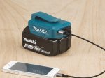 Akumuliatorių adapteris MAKITA Sebadp05, 18V -> USB (2X)