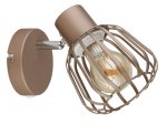 Kryptinis šviestuvas GLOBO Olin, E27, 1 x 40W, 230V, kavos sp., 125x150x160 mm