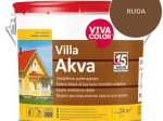 Medinių fasadų dažai VIVACOLOR Villa Akva, 2,7 l, rudos 540X sp.