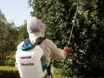 Akumuliatorinis sodininko purkštuvas MAKITA DUS108Z, 18 V, 10 l, 0.9 l/min - 1.7 l/min, maksimalus slėgis 5 Bar, žarnos ilgis 1,7 m, koto ilgis 0,6 m, svoris 5,2 kg, Be akumuliatorių ir pakrovėjo.