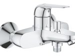 Vonios maišytuvas GROHE QuickFix Swift 2023, sieninis, su diverteriu, chromas, 24335001