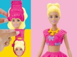 Plastilino žaidimų rinkinys PLAY-DOH Barbie, „Raukinukai ir kaspinėliai“