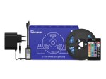 Išmanioji šviesos diodų juosta SONOFF L1/L2 Lite, LED 5 m, RGB, IP20, 100-240V AC, 300 lm/m, Wi-Fi, valdoma pulteliu arba programėle