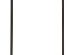 Toršeras GLOBO Silla, LED, 28W, 230V, 3000K, 3320 lm, su kojiniu jung., 1,8 m laidas, matinės juodos sp., 180x230x1300 mm, 67262SB
