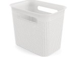 Daiktadėžė ROTHO Brisen, 7 l, baltos sp.