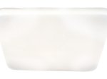 Lubinis LED šviestuvas RABALUX Lucas 3072, 12W, 900lm, 4000K, 280 x 280 x 65 mm, IP20, žvaigždėto dangaus efektas, baltos spalvos