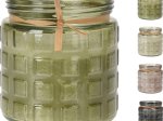 Žvakė nuo uodų CITRONELLA, stikliniame indelyje