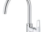 Plautuvės maišytuvas GROHE Quickfix Start Loop, C formos snapas, chromas, 31374001