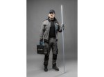 Kelnės HOGERT WORKWEAR Tauber, audinys 92% poliamidas, 8% elastanas, pilka spalva, M (50) dydis, CE