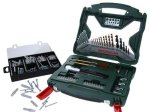 Įrankių rinkinys BOSCH X-Line, 50 dalių + 173 vnt. tvirtinimo aksesuarų