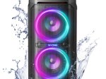 Kolonėlė W-KING T11, 100W, 15600mAh 3.7V / 10.8V 5200mAh talpos baterija, nešiojama, bevielė, IPX6, 30 metrų Bluetooth 5.0 pasiekiamumas
