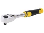 Terkšlinė rankena galvutėms STANLEY STMT82663-0, 1/4", 72 dantų