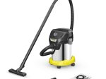 Sauso-šlapio siurbimo dulkių siurblys KARCHER KWD 3 S, V-17/4/20/F, galia 1000 W, 17 l nerūdijančio plieno talpa, 2 m ilgio žarna, 1.628-441.0