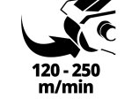 Akumuliatorinis juostinis šlifuoklis EINHELL TP-BS 18/457 Li BL - Solo, 18 V, naudojamos šlifavimo juostos ilgis 457 mm, be akumuliatorių ir kroviklio