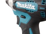 Akumuliatorinis smūginis suktuvas MAKITA DTD157Z, 18V, 133 x 81 x 232 mm, svoris 1,5 kg, triukšmo lygis 106 dB, 3 smūgio režimai, vibracijos lygis 11,5 m/s²
