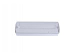 Avarinio išėjimo LED šviestuvas EUROLIGHT Dallas, 3 W, 300 lm, 6500K, IP65, avarinis darbo laikas 3 val., matmenys 345x63x9 mm, EL-W-3