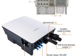 Hibridinis fotovoltinis AC/DC inverteris SUNGROW SH6.0RT-V11, 6 kW, 3 fazių, IP65, 2 MPPT jungtys, "ON grid", komplekte energijos matuoklis