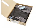 Kelnės HOGERT WORKWEAR Tauber, audinys 92% poliamidas, 8% elastanas, pilka spalva, L (52) dydis, CE