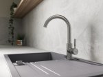 Plautuvės maišytuvas FERRO Coretto Inox, nerūdijančio plieno, BCP4